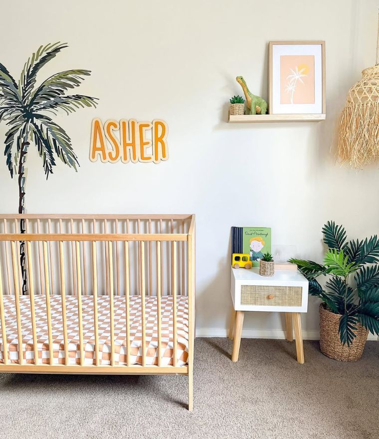 Personalised 3D Name Sign for Kids | Custom Acrylic & Wood Wall Plaque