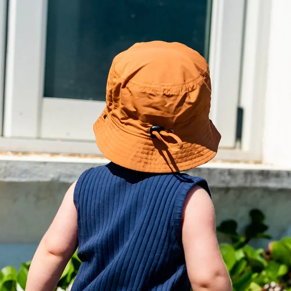 Daddy & Me Matching Bucket Hats in rust | Little Renegade Company UPF50+