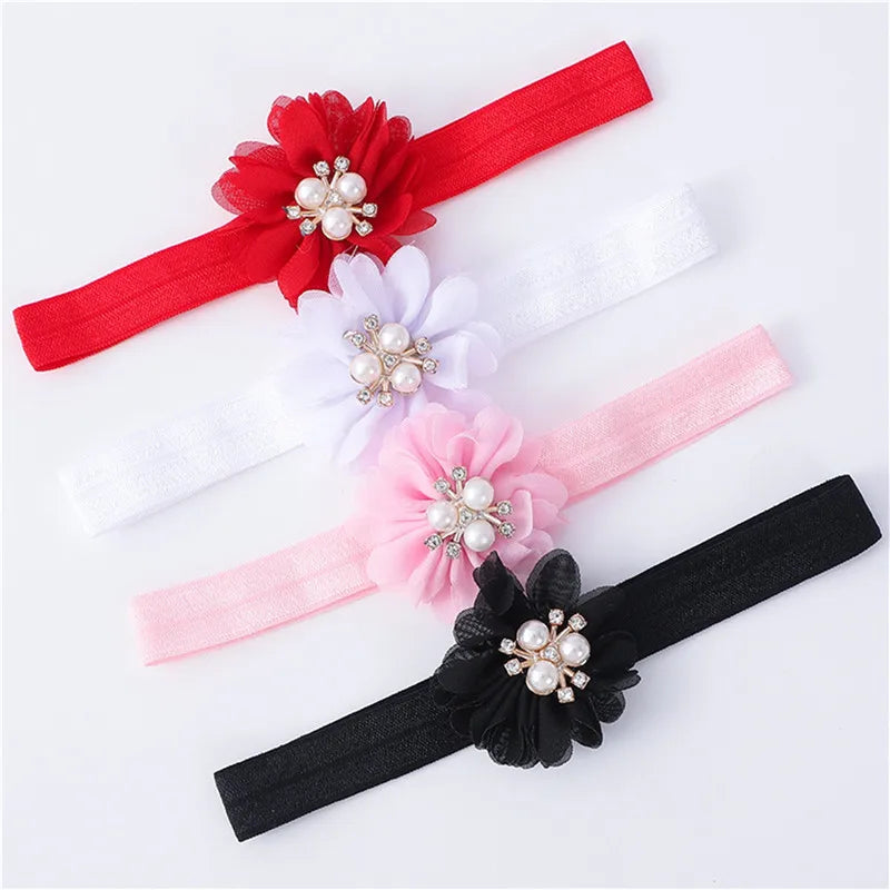 Floral Lace Shoes & Headband Set