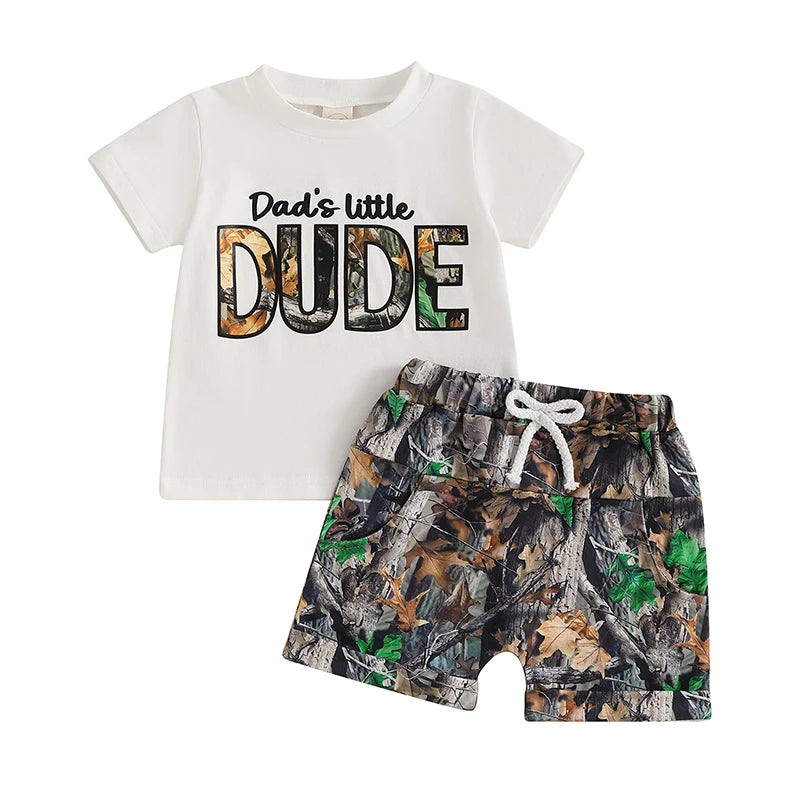 Dad's Little Dude Woodland Set