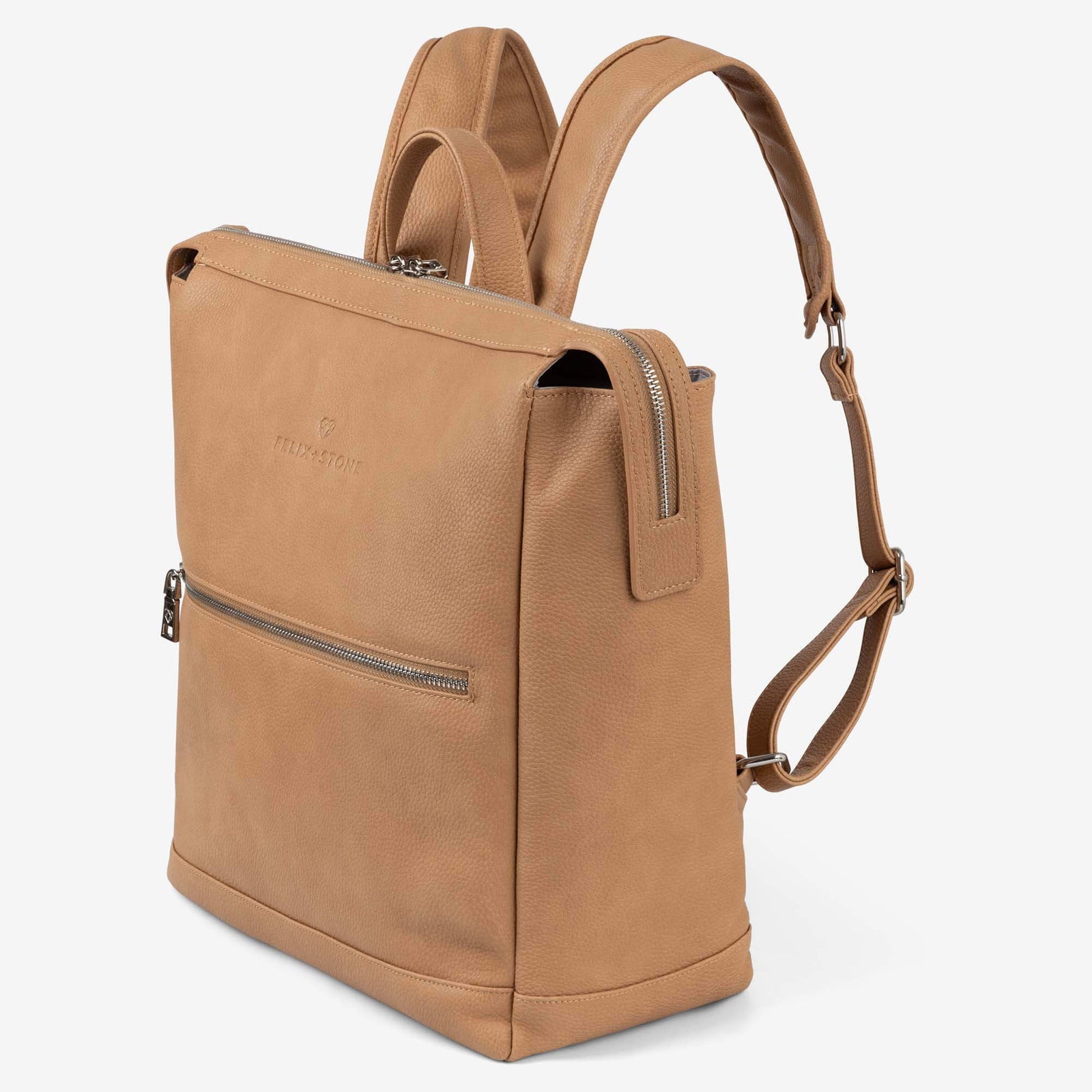 Archie Baby Backpack | Stylish Vegan Leather Nappy Bag - Felix + Stone