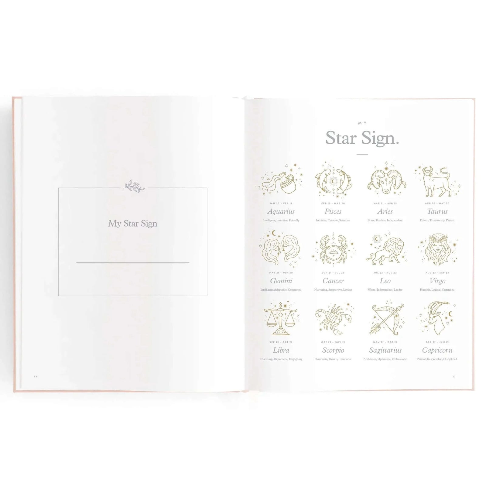 Baby Memory Book | Personalised Baby Keepsake Journal for Milestones