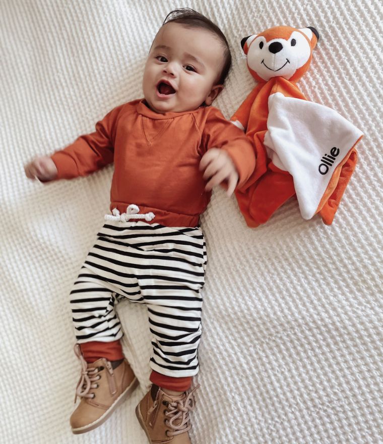Noah Striped Pants Baby Boy Outfit (in 0-6 months, 6-12 months, 12-18 month &  18-24 months)
