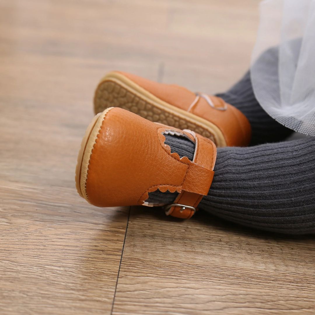 Vintage T-Bar Baby Shoes