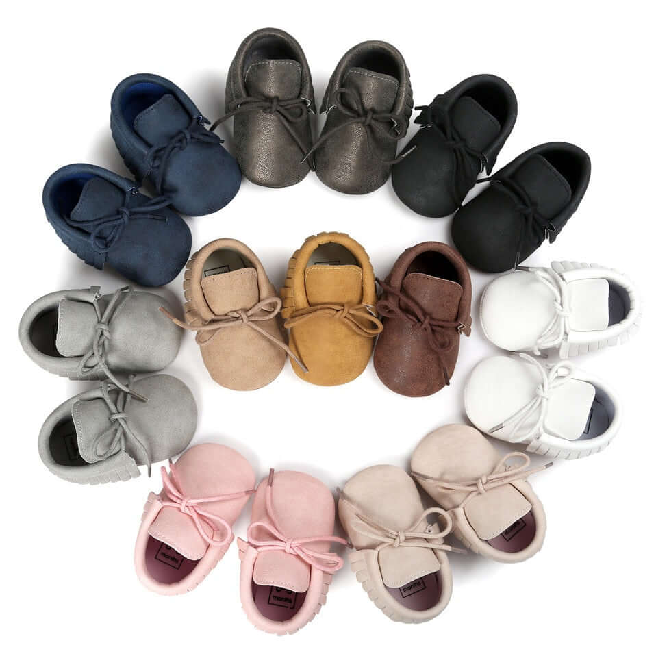 Baby Moccasins – Soft & Stylish Unisex Baby Shoes | Lulu Babe