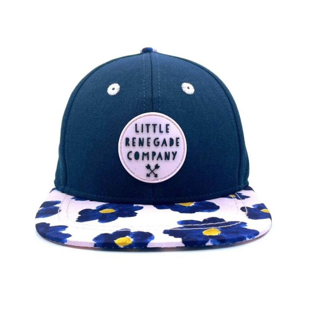 Cool Girls Cap | Watercolour Flower Cap for Spirited Kids - Little Renegade Company