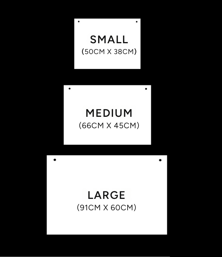 Dimensions of nursery canvas wall hangings from Lulu Babe