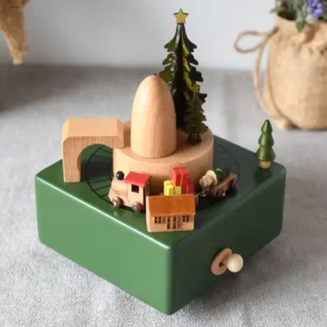 Personalised Christmas Music Box