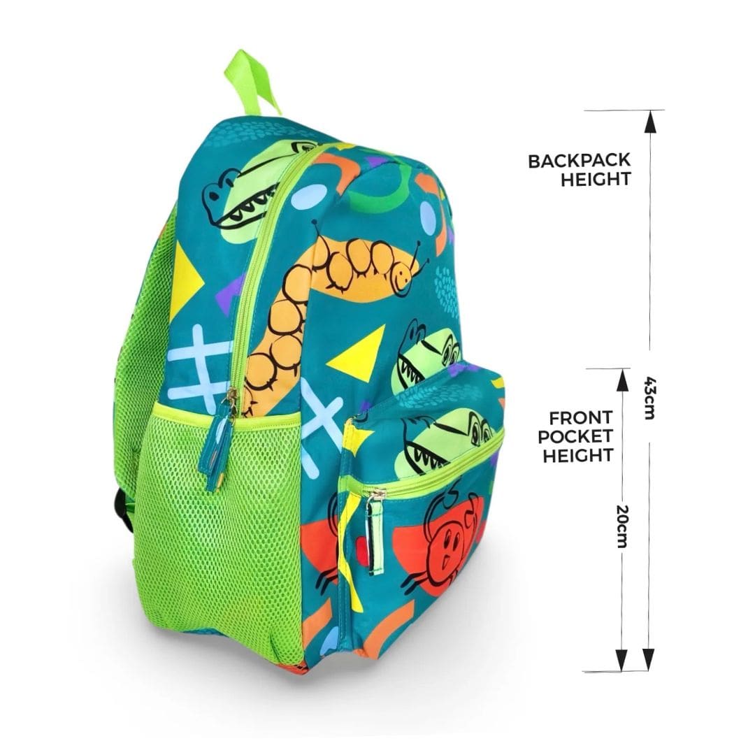 Crocodile Backpack & Lunch Bag Bundle