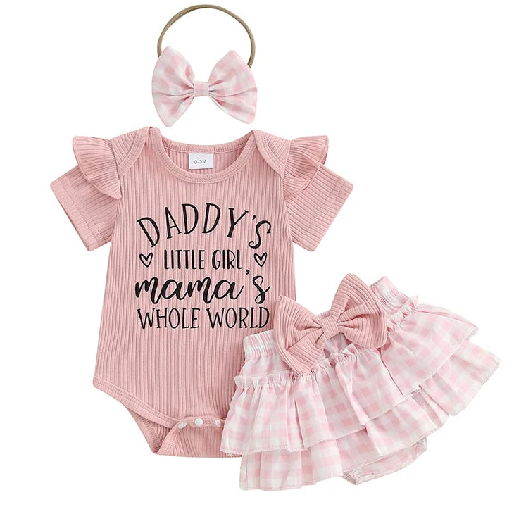 Daddy's Little Girl Mama's Whole World Set
