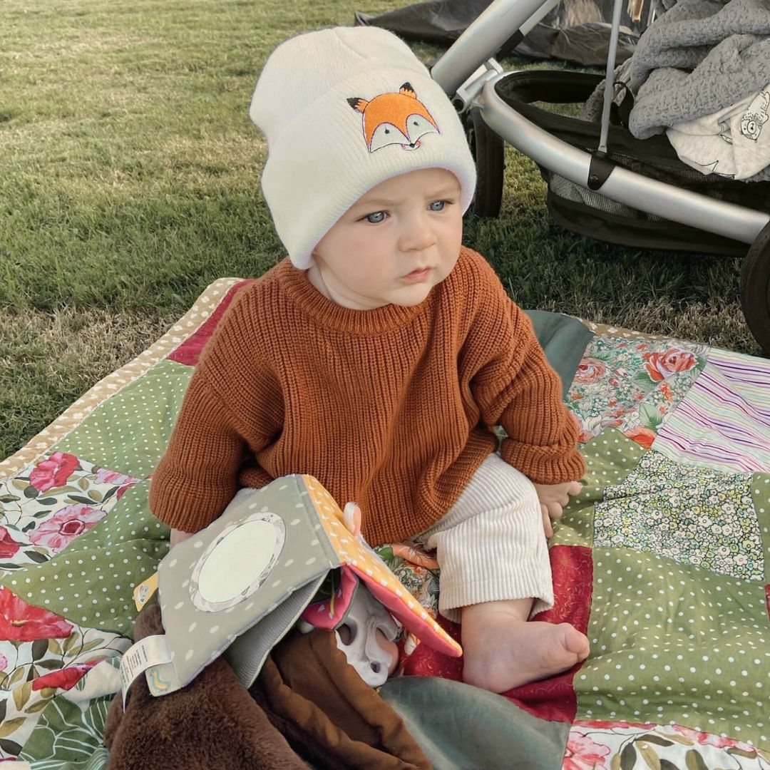 Fox Baby Beanie | Stylish & Comfy Beanie - Lulu Babe