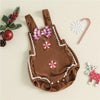 Gingerbread Baby Romper