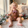 Gingerbread Baby Romper