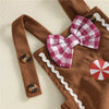 Gingerbread Baby Romper