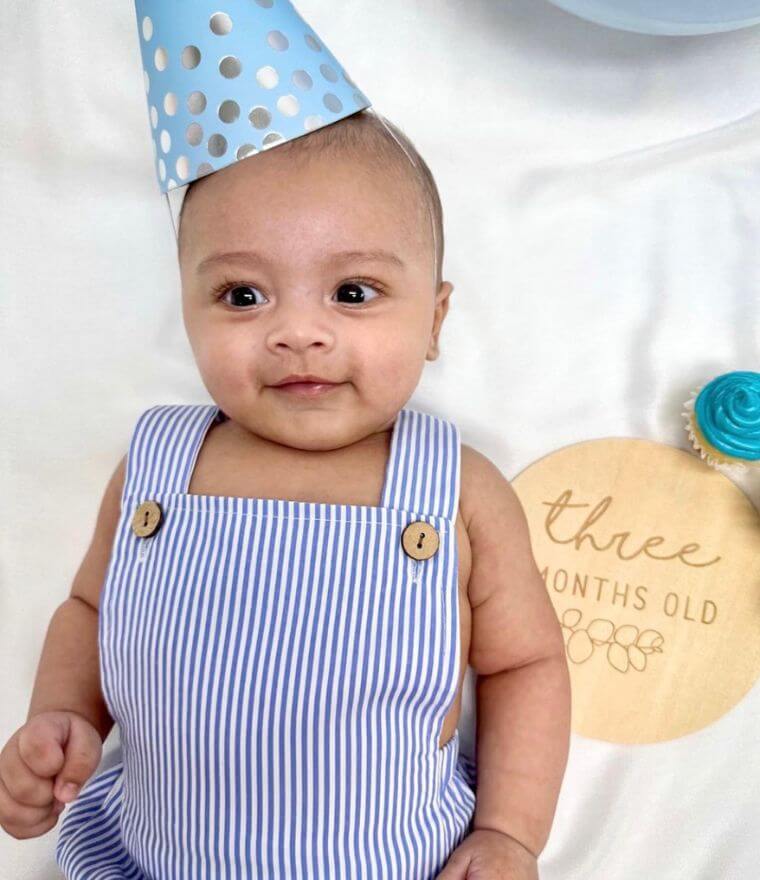 Jessie Stripe Baby Romper | Classic Unisex Romper - Lulu Babe