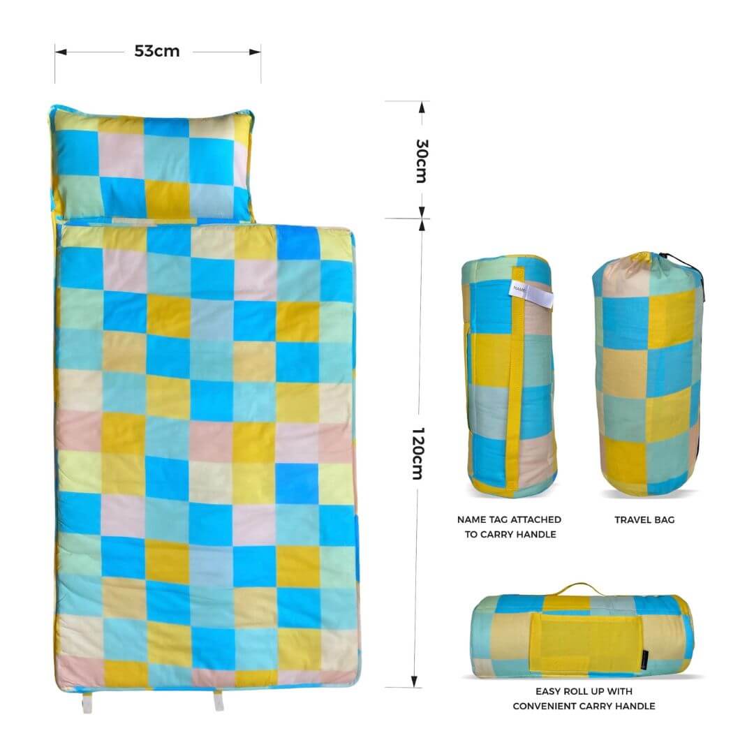 Kids Nap Mat | Portable Toddler Nap Mat Australia - Morgy and Wills