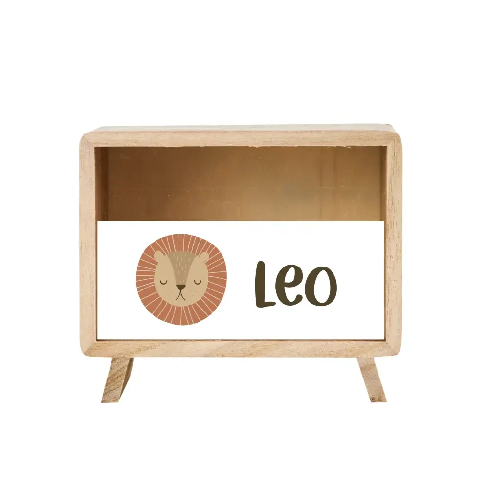 Personalised Wooden Money Box