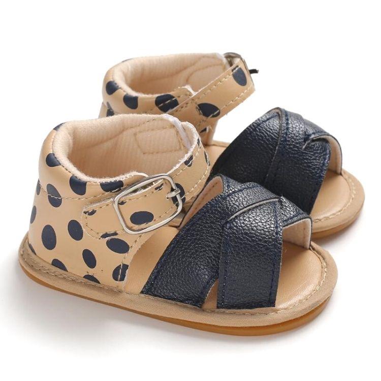 Velcro Baby Sandals Leopard | Stylish & Easy On - Lulu Babe