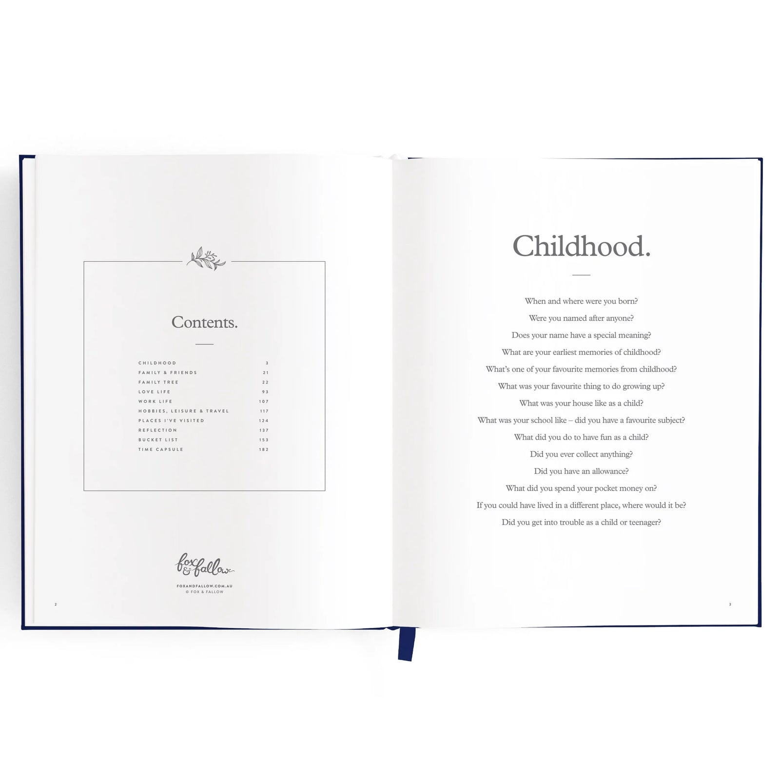 This Is My Story – A Beautiful Memoir Journal - Fox & Fallow