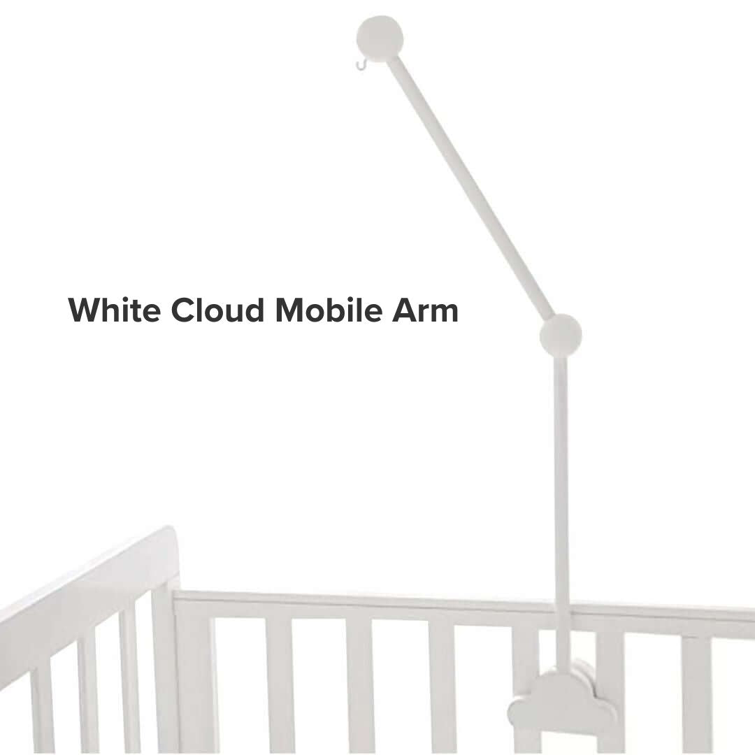 White cloud mobile arm