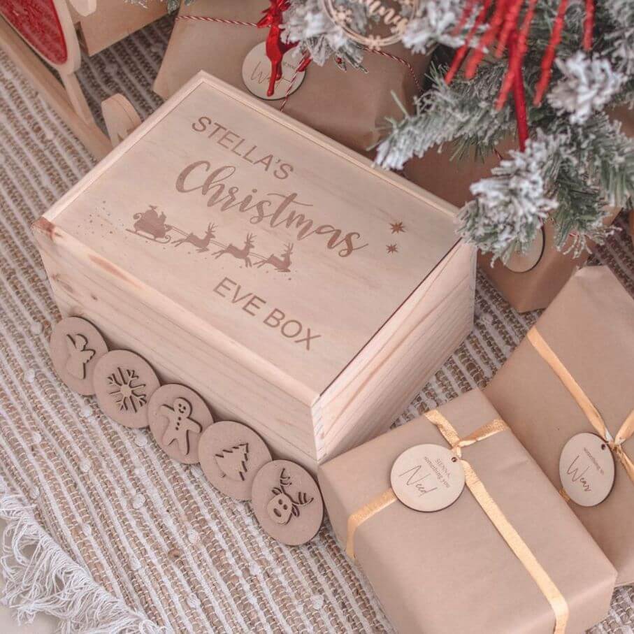 Christmas Box Australia | Personalised Wooden Box