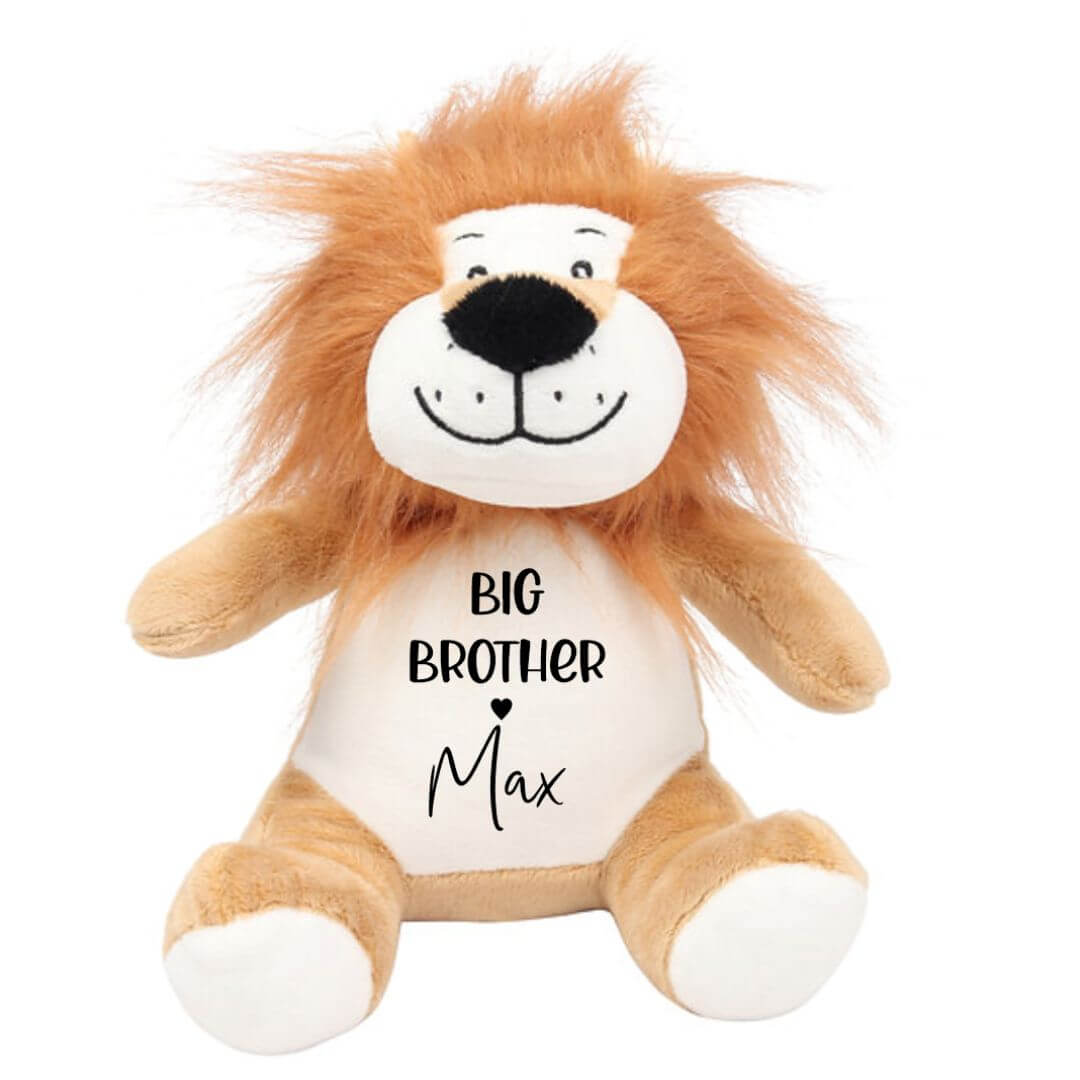 Personalised Lion Plush | Newborn Baby Gift - Lulu Babe