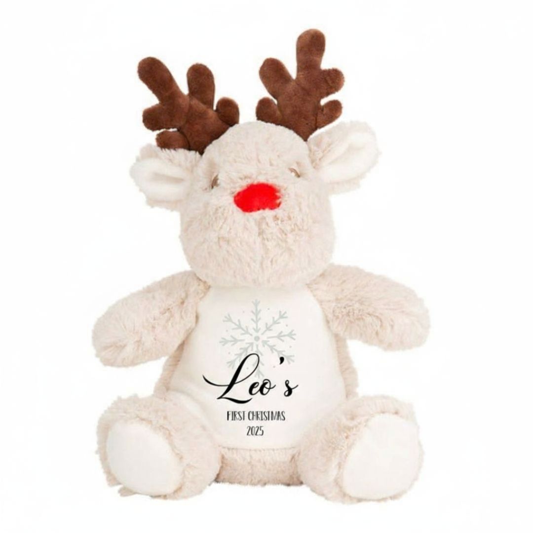 Personalised Reindeer Plush