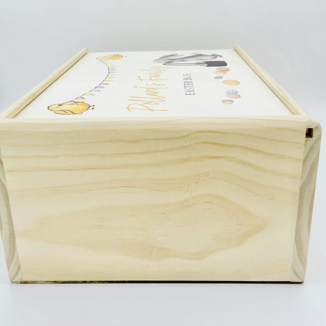 Personalised Easter Wooden Keepsake Box