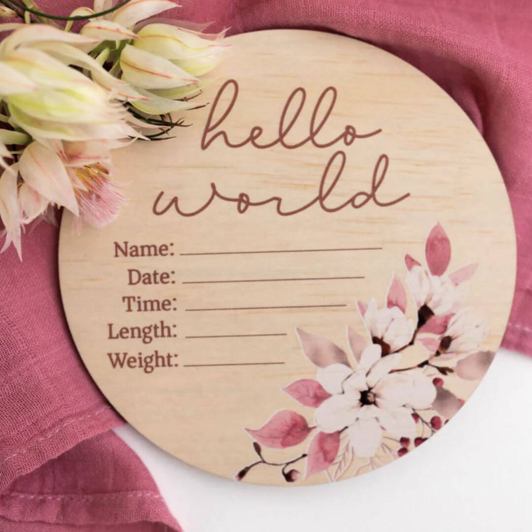 Baby Girl Gift Box | Pink Floral Newborn Hamper