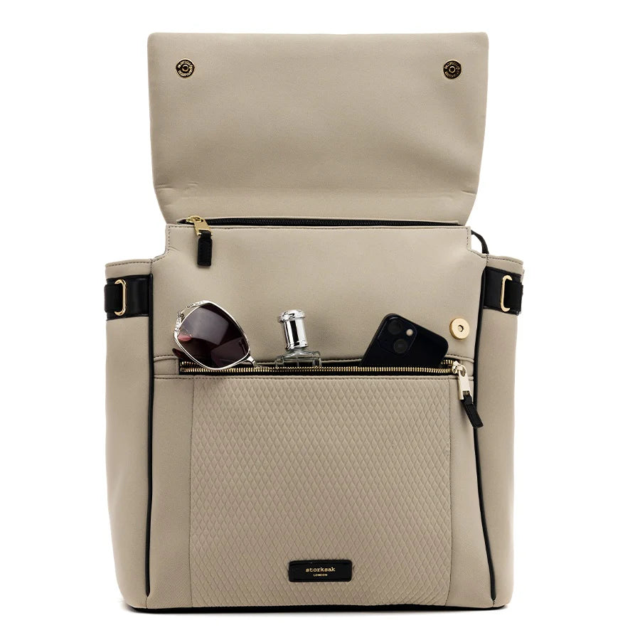 Storksak St James Scuba Nappy Bag - Taupe