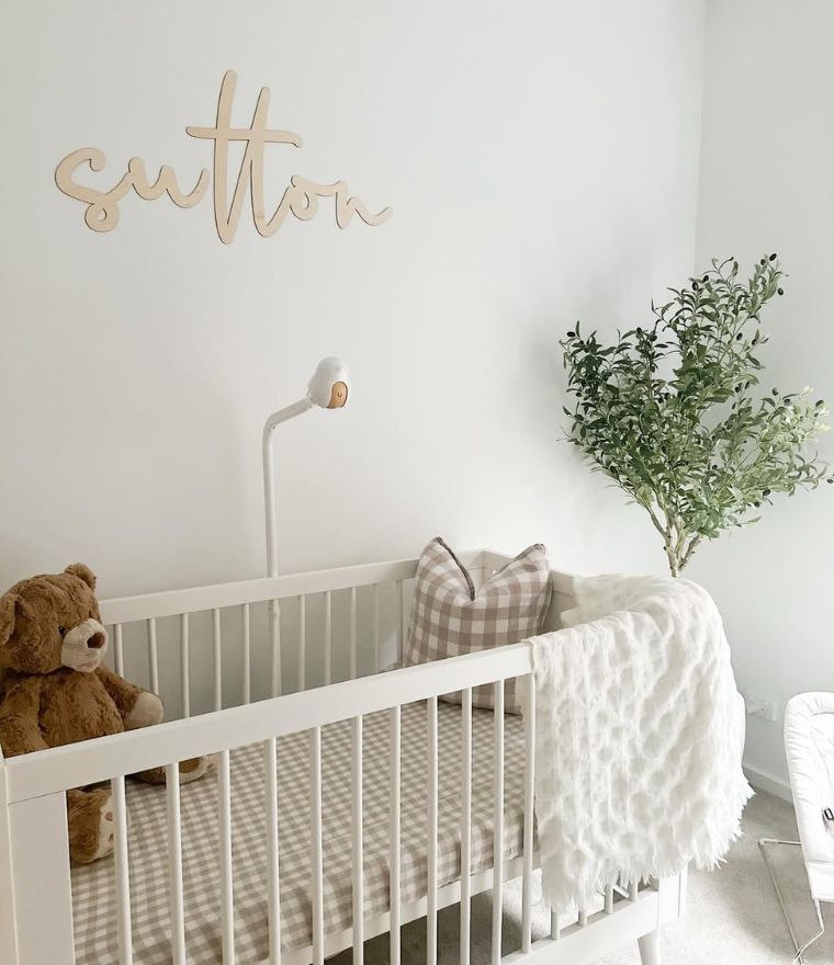 Personalised Wooden Name Sign