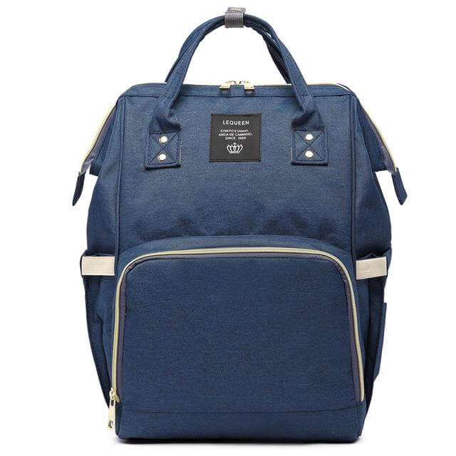 LeQueen Nappy Bag | Nappy backpack in navy