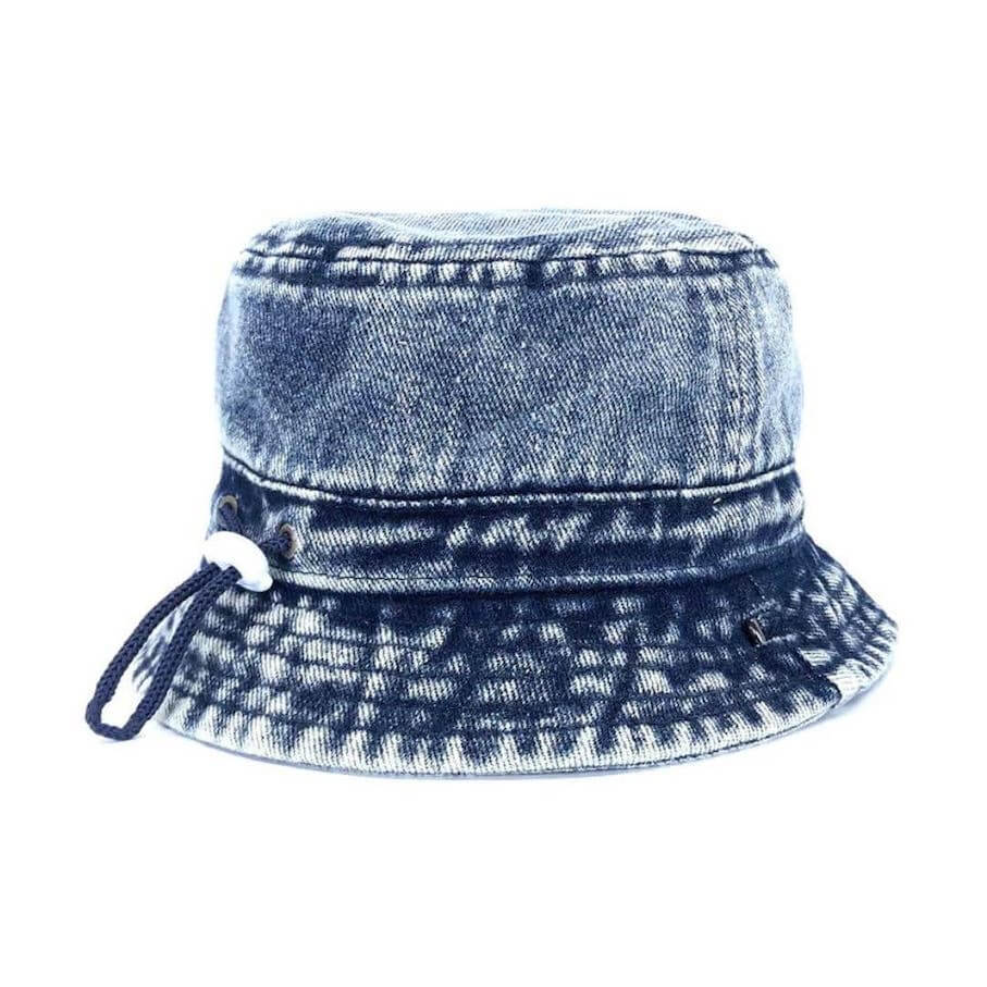 Blue denim bucket hat by Little Renegade Company