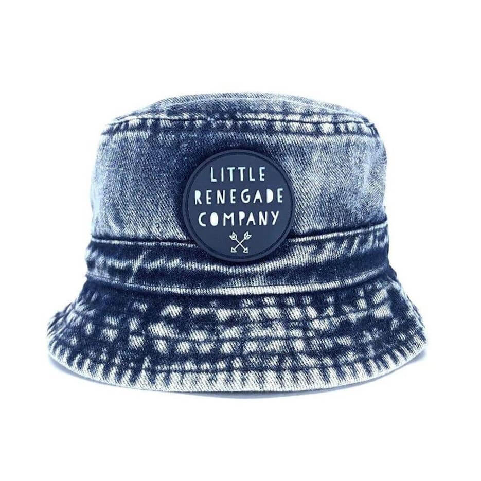 Blue Denim Bucket Baby Hat | Little Renegade Company