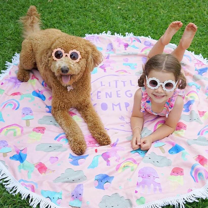 Kids Flower Sunglasses | Little Renegade Company UV400 - Little Renegade Company