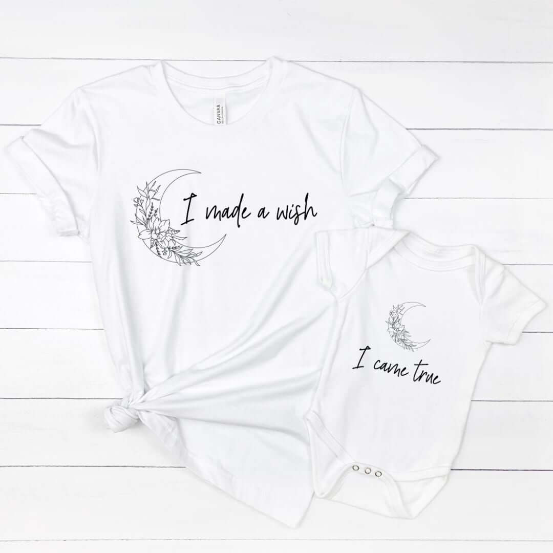 I Made a Wish, I Came True Set | Matching Set for Mum and Baby