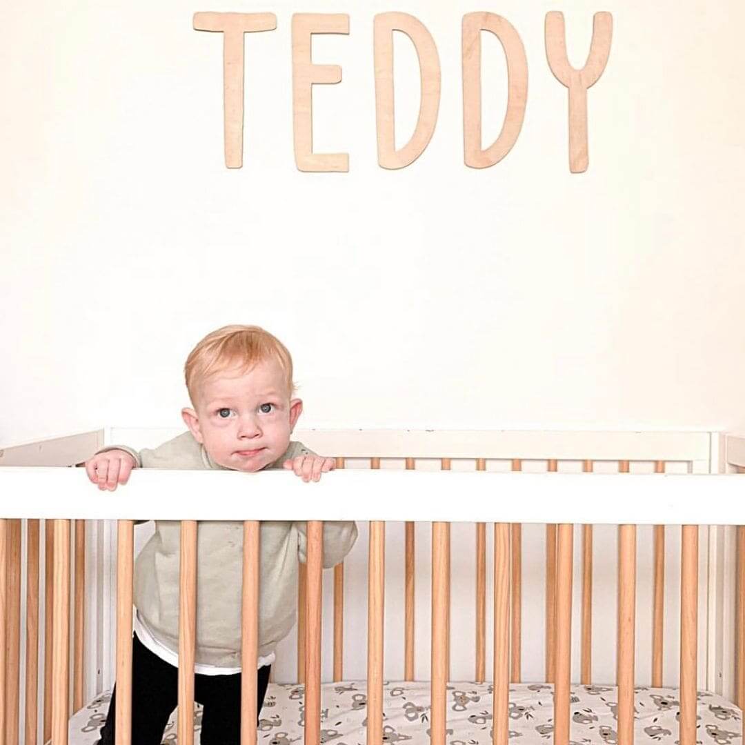 Baby Name Sign | Personalised Nursery Name Plaque - Lulu Babe