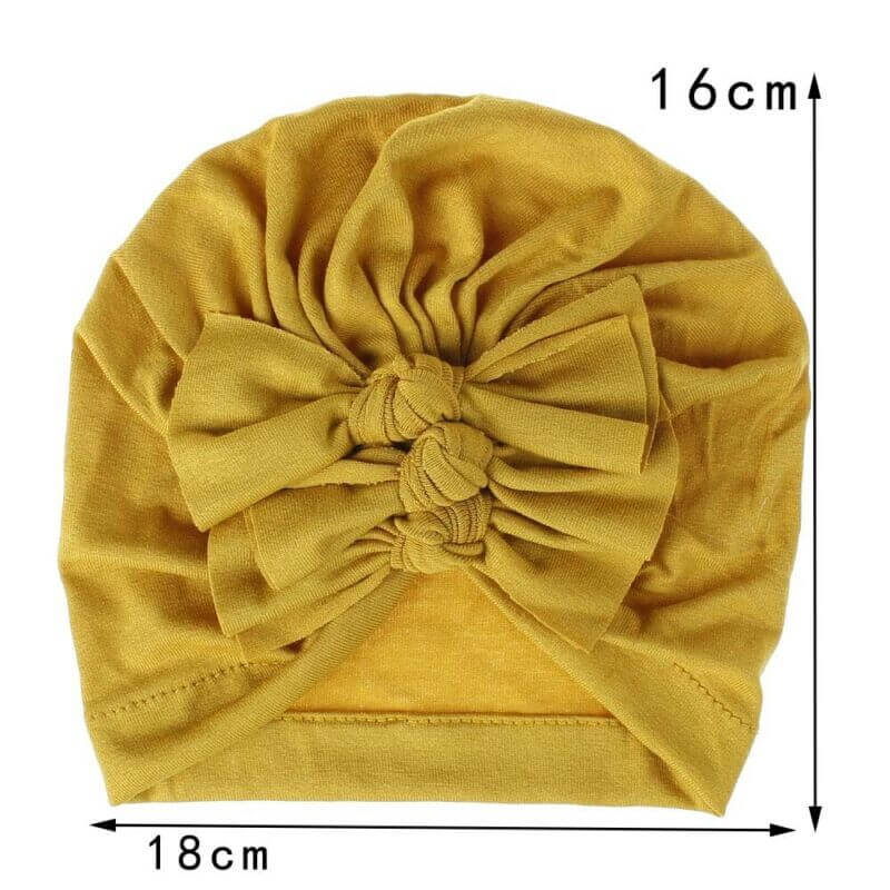Triple Bow Baby Turban | 3 Months to 3 Years - Lulu Babe