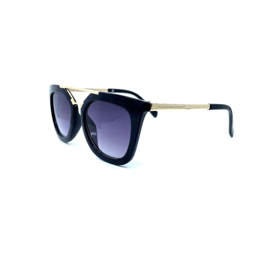 Black kids sunglasses by Little Renegade Company