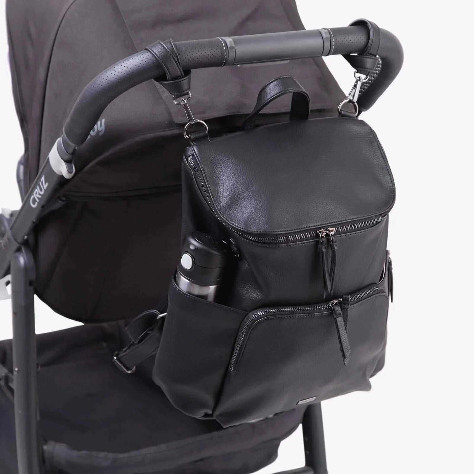 VANCHI Frankie Nappy Backpack | Vegan Leather - VANCHI