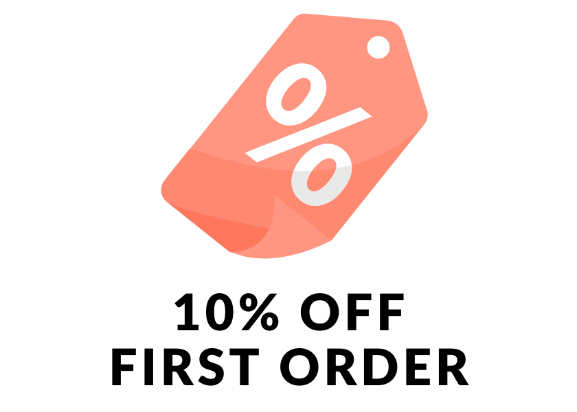 Get a 10% discount off your first order