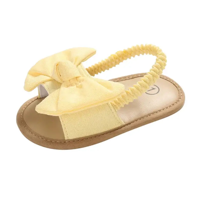 Baby Bow Sandals | Adorable Summer Footwear for Girls - Lulu Babe