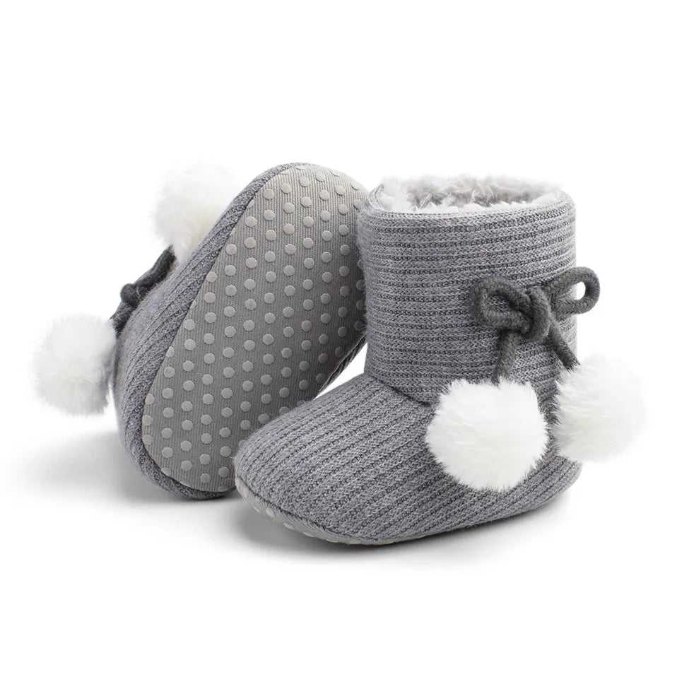 Pom Pom Baby Ugg Boots