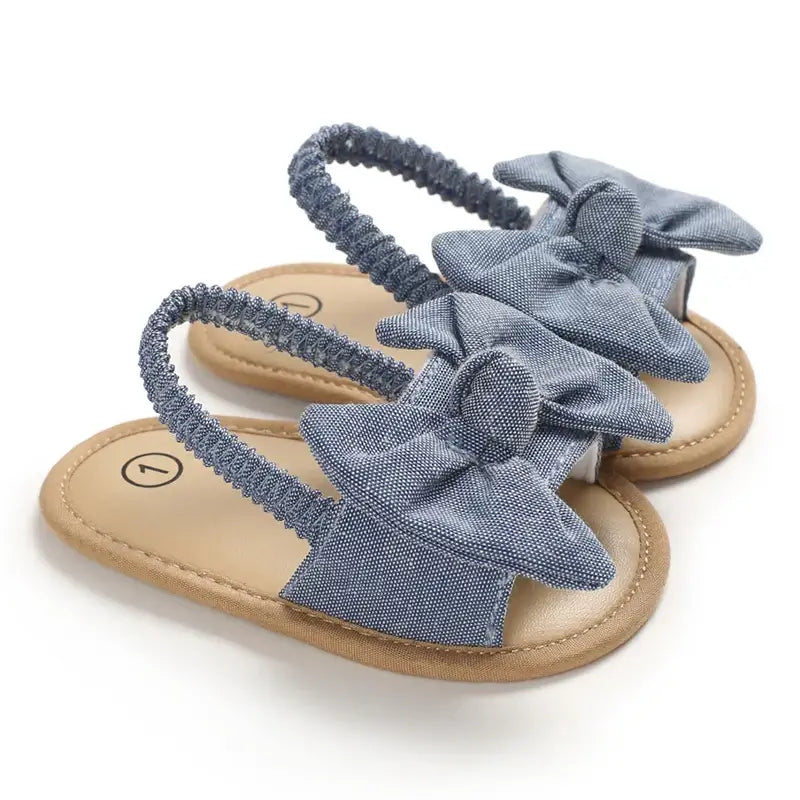 Baby Bow Sandals | Adorable Summer Footwear for Girls - Lulu Babe