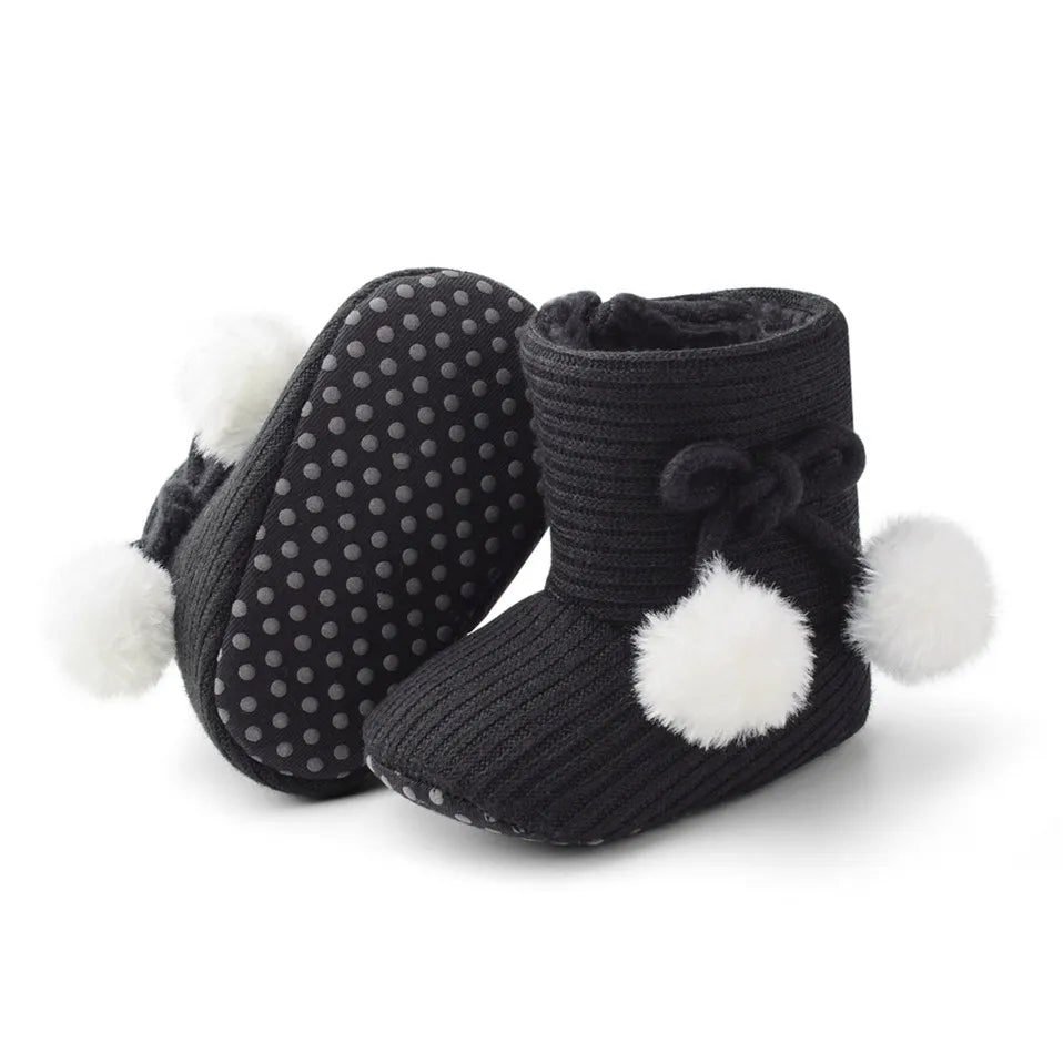 Pom Pom Baby Ugg Boots