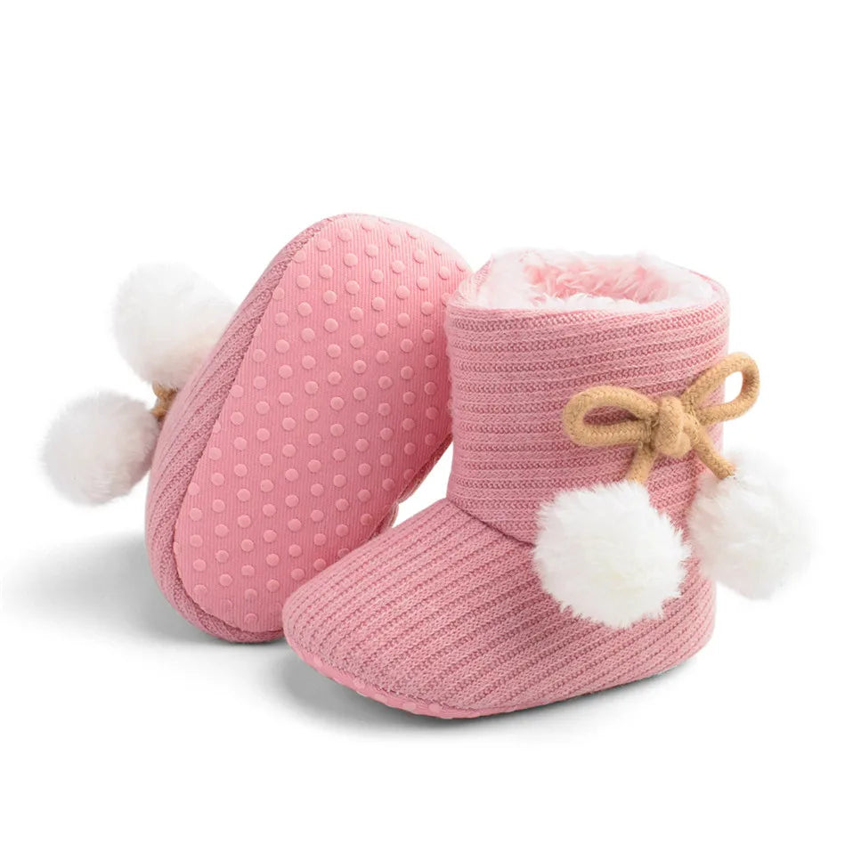 Pom Pom Baby Ugg Boots