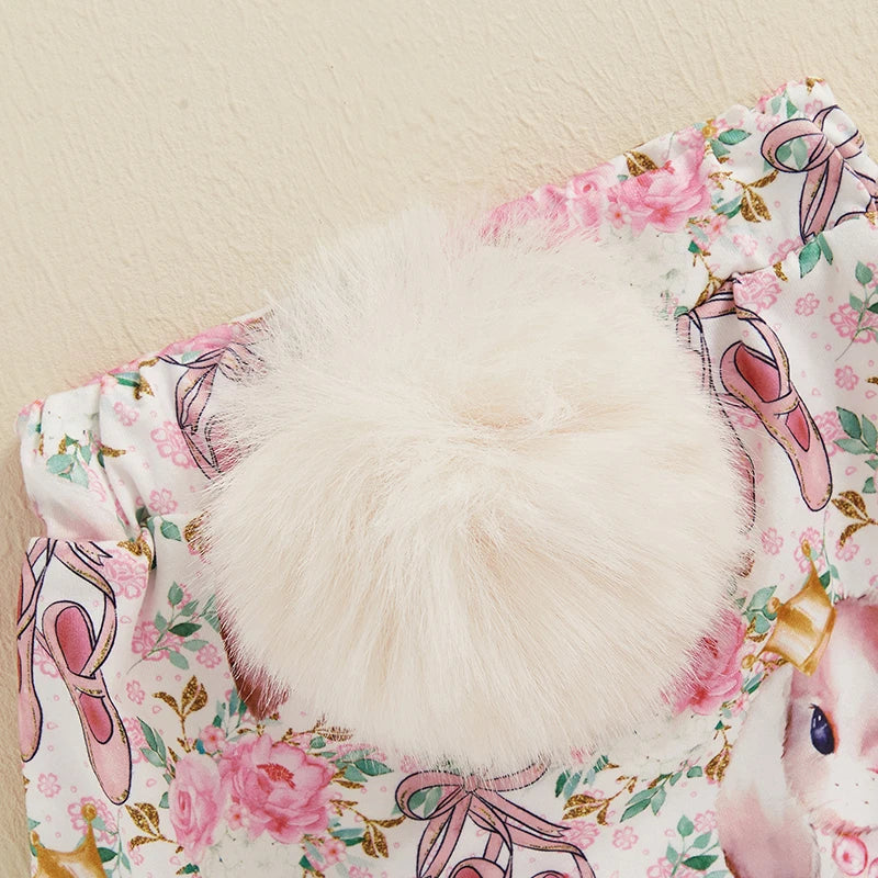 Floral Bunny Bloomer Set