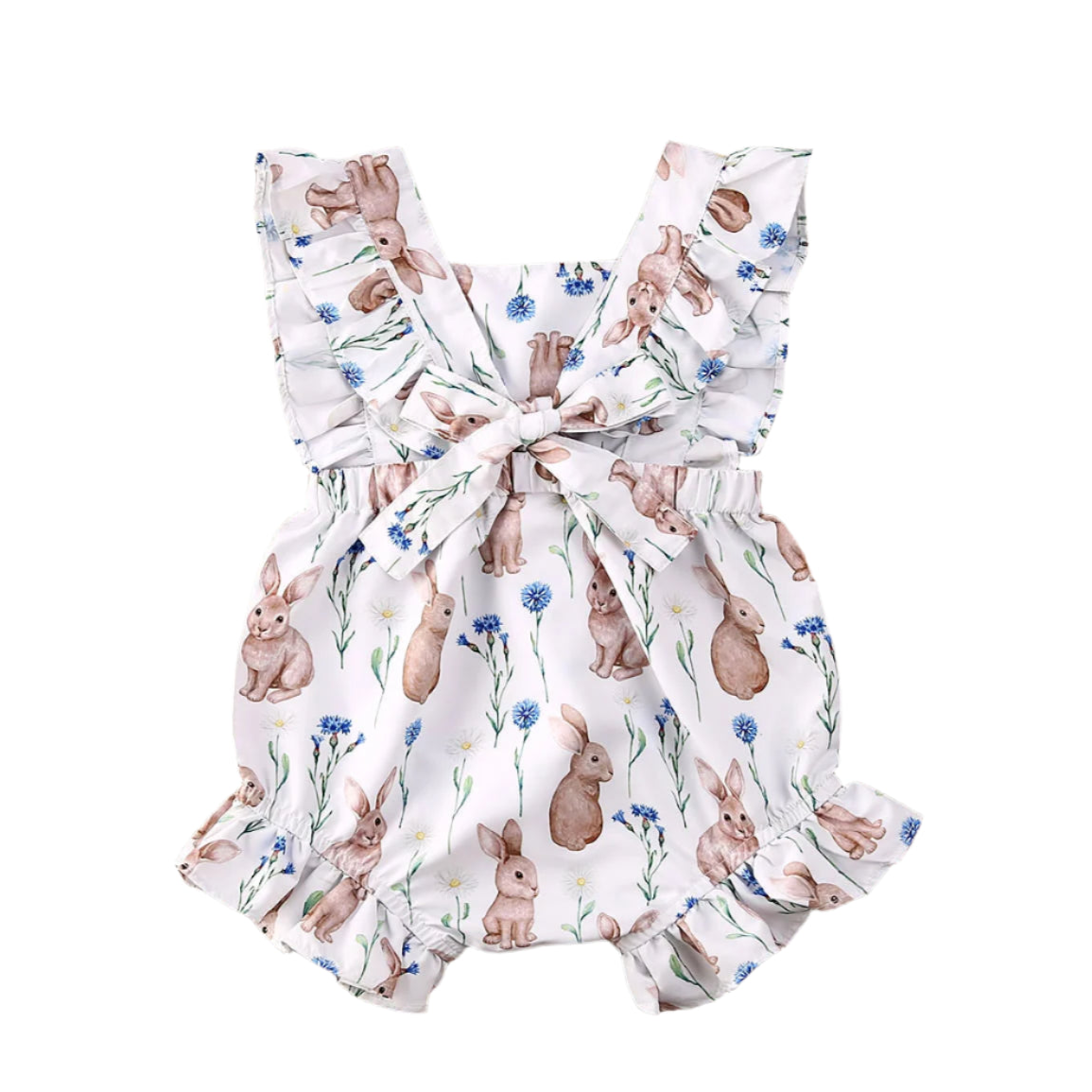 Bunny Ruffle Romper