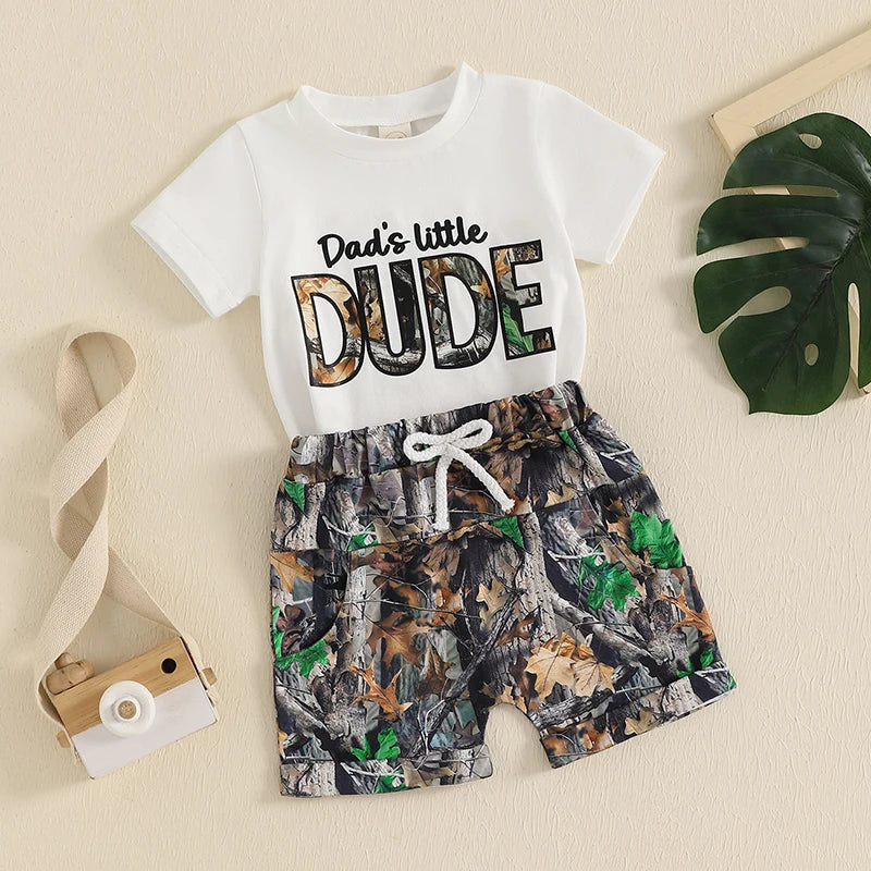 Dad's Little Dude Woodland Set