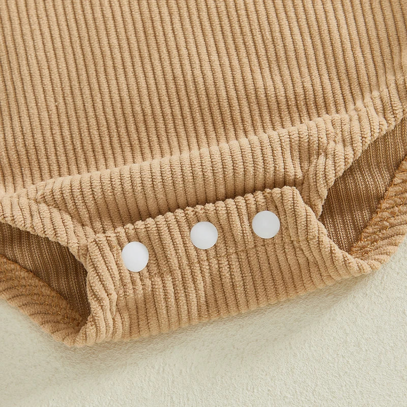 Carrot Patch Corduroy Romper